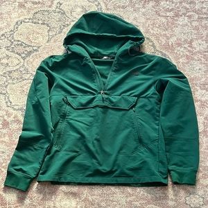 Mens M The North Face green anorak